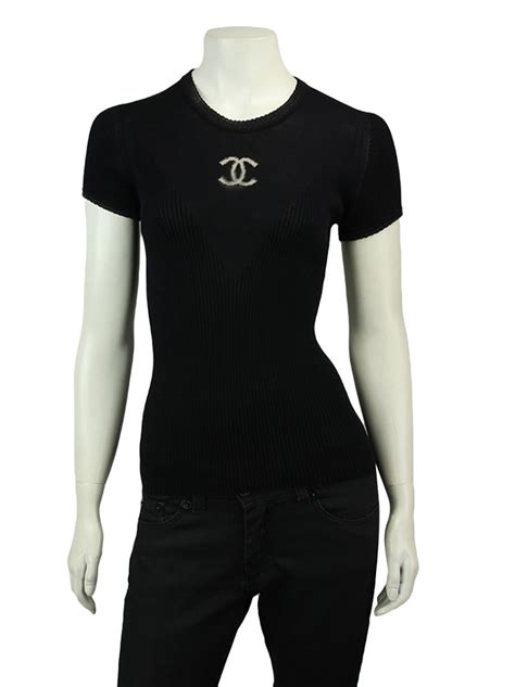 blusa chanel original|Chanel silk blouses.